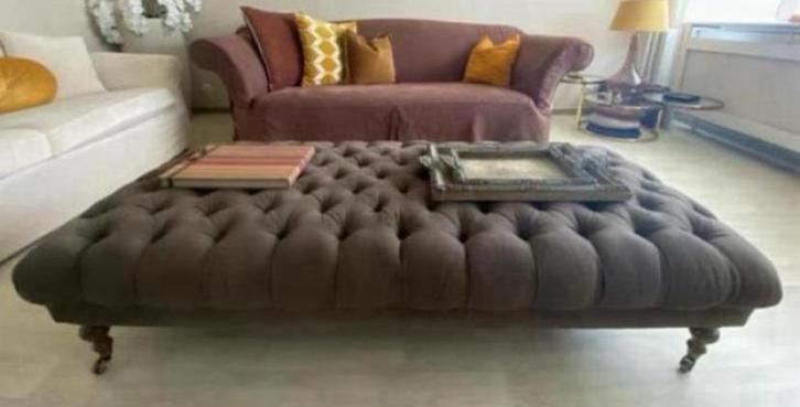 Poef / Hocker, Huis en Inrichting, Zetels | Voetbanken en poefs, Gebruikt, Ophalen