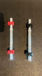 Dumbell halters 2st met klemmen 30mm, Ophalen, Zo goed als nieuw