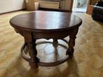 Massief houten salontafel, Huis en Inrichting, Tafels | Salontafels, Ophalen, Gebruikt, Klassiek, 50 tot 100 cm