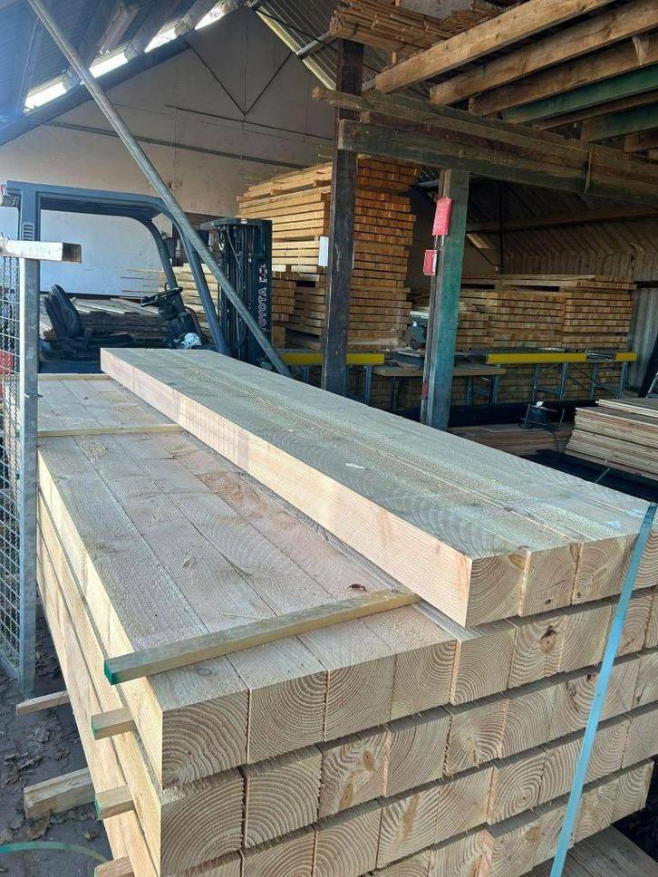 Douglas balk 10x10x300 cm per stuk € 22,50, Tuin en Terras, Palen, Balken en Planken, Nieuw, Balken, Ophalen