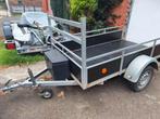 Aanhangwagen enkel as, Ophalen, Gebruikt