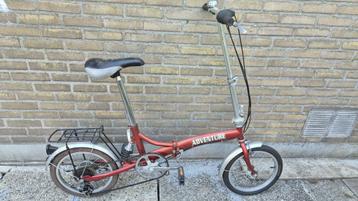 Jongens Plooifiets-" Adventure" ,16 inch - rijdt goed beschikbaar voor biedingen