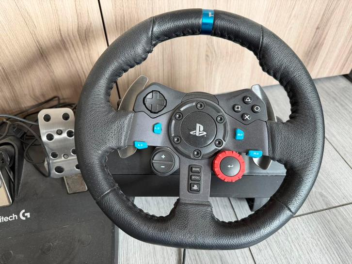 Logitech G29 steering wheel, Games en Spelcomputers, Spelcomputers | Sony Consoles | Accessoires, Gebruikt, PlayStation 4, PlayStation 5