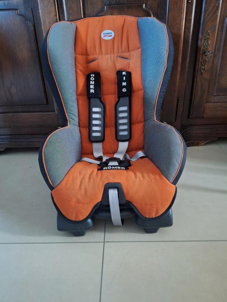 Autostoel Romer King quickfix 9 -18 kg, Kinderen en Baby's, Autostoeltjes, Gebruikt, Romer, 9 t/m 18 kg, Autogordel, Verstelbare rugleuning