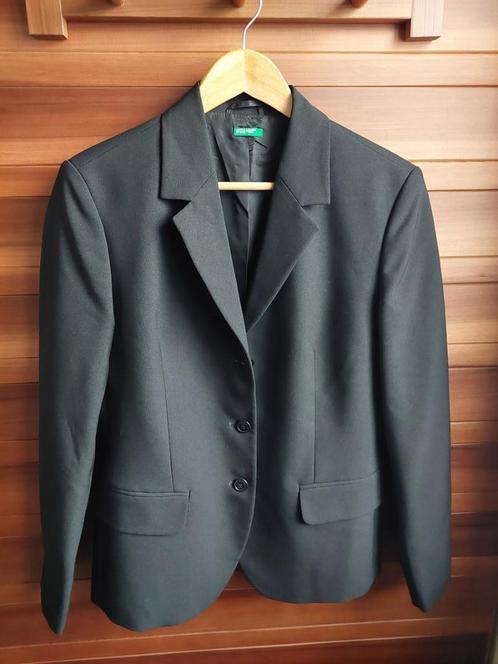 zwarte blazer Benetton mt 42/44, Vêtements | Femmes, Vestes & Costumes, Comme neuf, Manteau, Taille 42/44 (L), Noir, Enlèvement ou Envoi