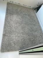 Hoogpolig tapijt - zilvergrijs - Onyx, Ophalen, Gebruikt, Crème, 150 tot 200 cm