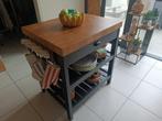 Keuken eiland l80 h90 b65  dikte werkblad  6cm., Ophalen
