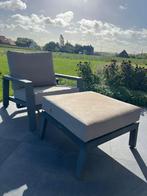 Loungeset tuin, Tuin en Terras, Ophalen, 4 zitplaatsen, Gebruikt, Aluminium