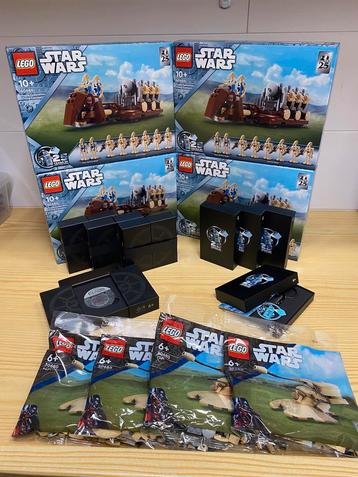 4 paquets de Lego Star Wars GWPS