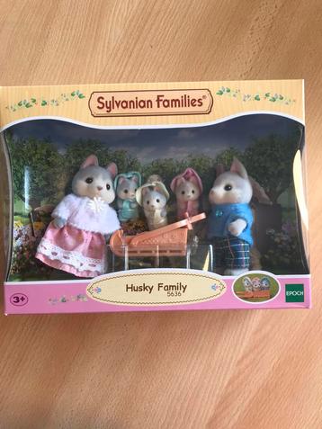 Sylvanian families husky familie 5636