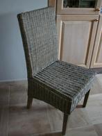 4 rotan tuinstoelen, Tuin en Terras, Tuinstoelen, Ophalen, Gebruikt, Rotan