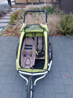 Croozer kid for 2 groen + babyzitje, Ophalen