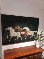 Canvas decoratief paarden, Ophalen