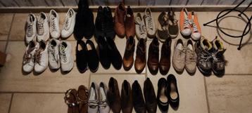 22 paar schoenen maat 38-39 beschikbaar voor biedingen