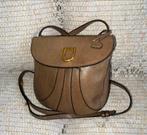 DELVAUX schoudertas bruin leer Tb conditie, Ophalen of Verzenden, Zo goed als nieuw, Bruin