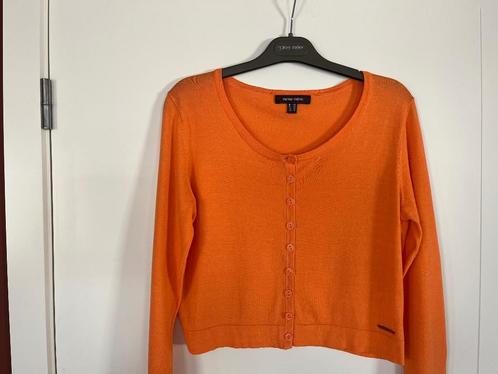 Marie Méro mooie cardigan mt 40, Kleding | Dames, Truien en Vesten, Zo goed als nieuw, Maat 38/40 (M), Oranje, Ophalen of Verzenden