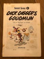 Lucky Luke - 1 - Dick Digger’s goudmijn, Boeken, Stripverhalen, Gelezen, Ophalen of Verzenden, Eén stripboek