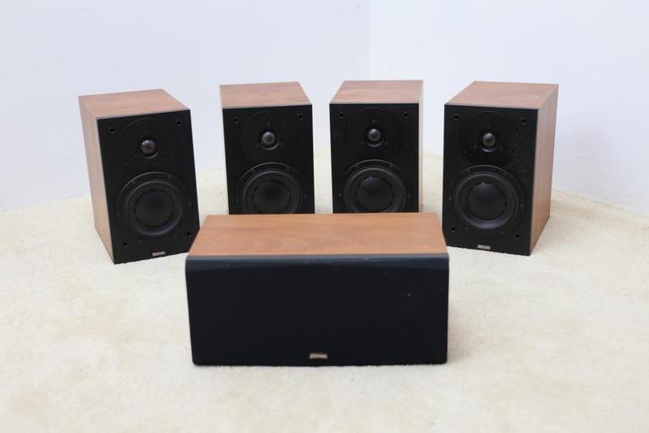 Rar Dynaudio Audience 42 + centrale HIFI luidspreker Woofer, Audio, Tv en Foto, Luidsprekerboxen, Gebruikt, Front, Rear of Stereo speakers
