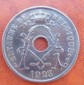 1923 25 centimes FR Albert 1er, Timbres & Monnaies, Envoi, Métal, Monnaie en vrac