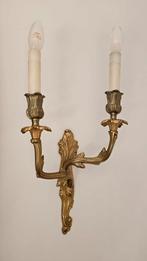 Wandverlichting in verguld brons, Louis xv stijl., Antiek en Kunst, Ophalen