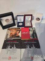 Lot 20 euro zilver België, Postzegels en Munten, Setje, Zilver, België, Overige waardes