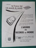 Simca - publicité papier - 1957, Collections, Marques & Objets publicitaires, Autres types, Utilisé, Enlèvement ou Envoi