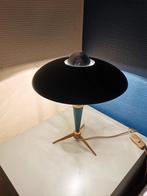 Vintage Tripod tafellamp Bijou Philips Louis Kalff blauw, Ophalen