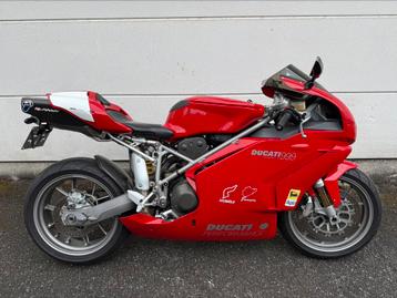 Ducati 999 met slechts 12000 km beschikbaar voor biedingen