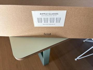 FERM Living Ripple glasses  beschikbaar voor biedingen