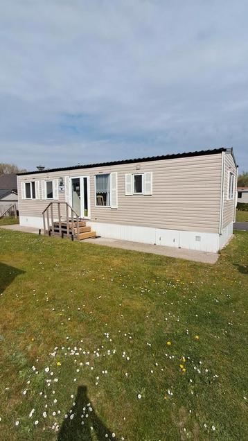 Stacaravan camping ten bos in de haan