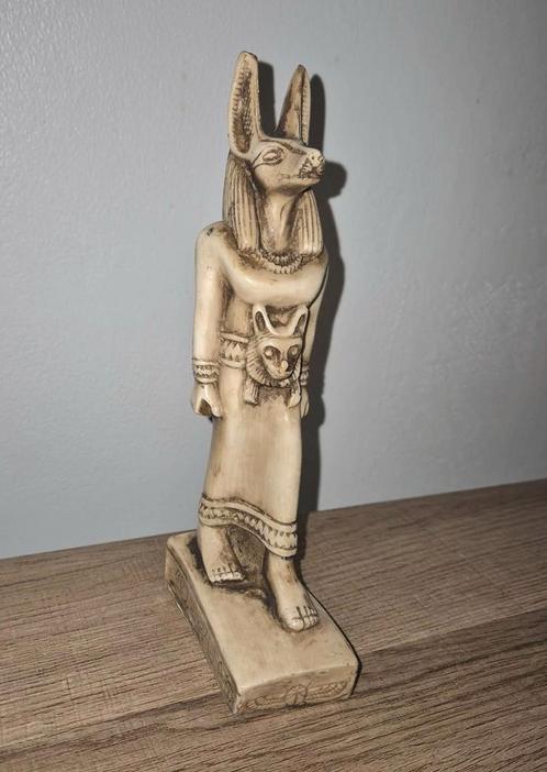 Anubis Schakal God Ancient Eigypt ( Gemaakt in Egypte), Antiek en Kunst, Kunst | Niet-Westerse kunst, Ophalen of Verzenden