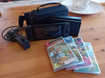 Nintendo Switch 1 - état impeccable, Enlèvement ou Envoi, Comme neuf, Switch Original, Avec jeux