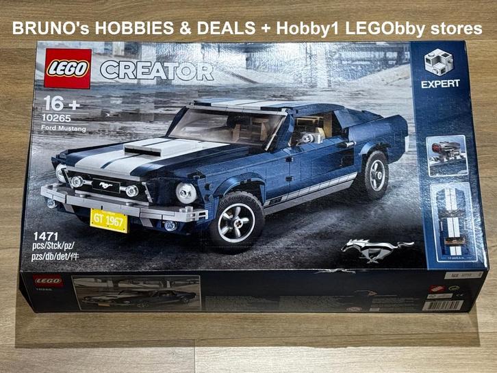 LEGO 10265 Ford Mustang NEUF SCELLE, Enfants & Bébés, Jouets | Duplo & Lego, Neuf, Lego, Ensemble complet, Enlèvement ou Envoi