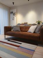 Zetel 2,5 zit bruin 205B x 90D x 70H, Huis en Inrichting, Ophalen, Gebruikt, Driepersoons, 75 tot 100 cm