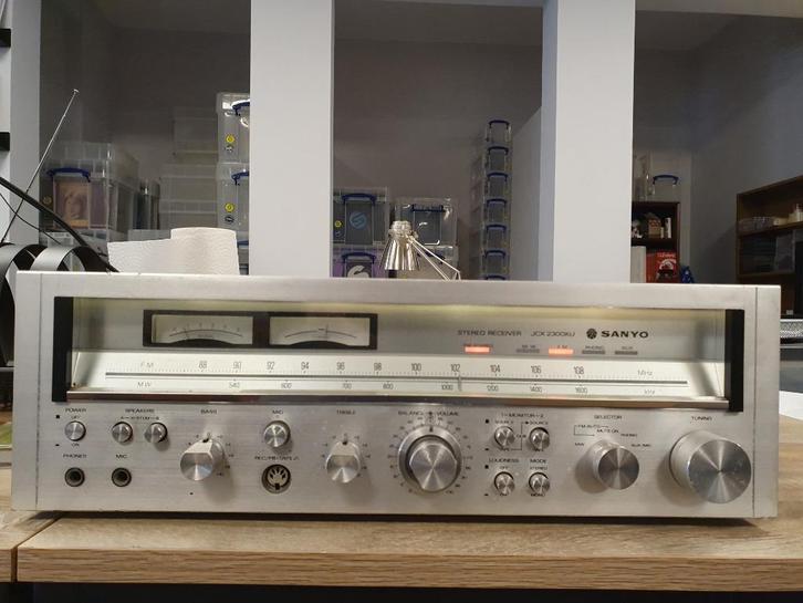 Stereo Receiver Sanyo JCX 2300KU, Audio, Tv en Foto, Stereoketens, Ophalen