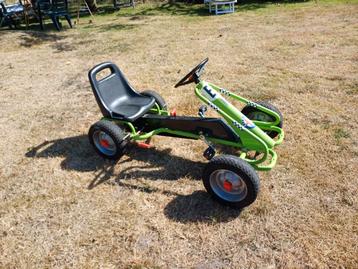 Kettler gocart Tornado groen met volle banden beschikbaar voor biedingen