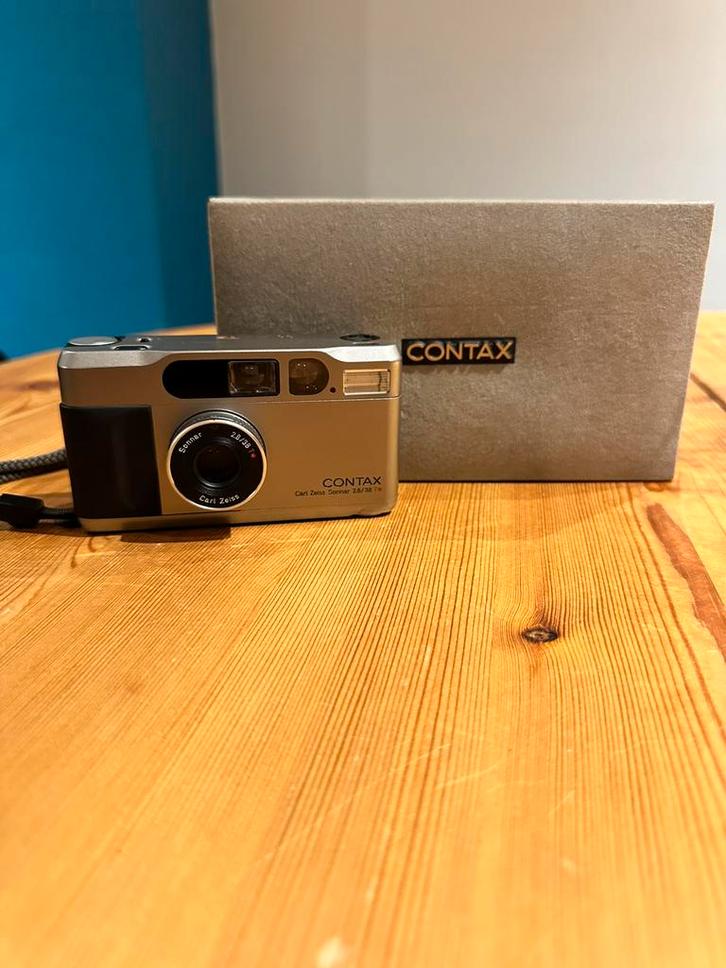 Contax T2, Audio, Tv en Foto, Fotocamera's Analoog, Ophalen