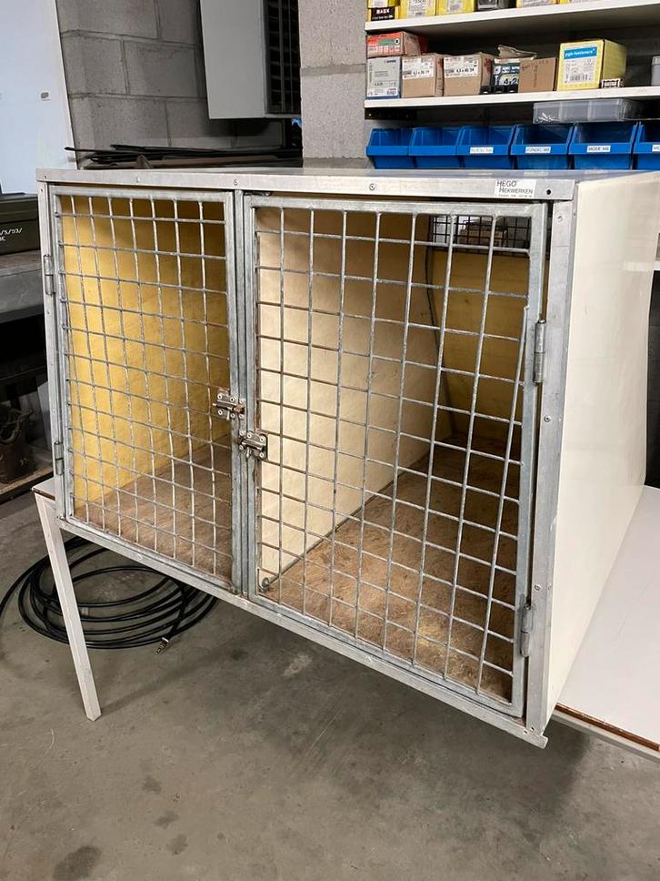 Grote hondenbench, Animaux & Accessoires, Maisons pour chiens, Utilisé, Niche à chien, Enlèvement