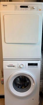 Wasmachine Bosch en droogkast Miele, Ophalen, Gebruikt