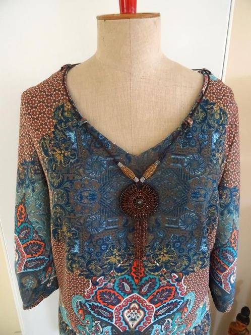 Quasi neuve  robe Paprika avec collier. T2 (taille 46/48), Vêtements | Femmes, Robes, Comme neuf, Taille 46/48 (XL) ou plus grande