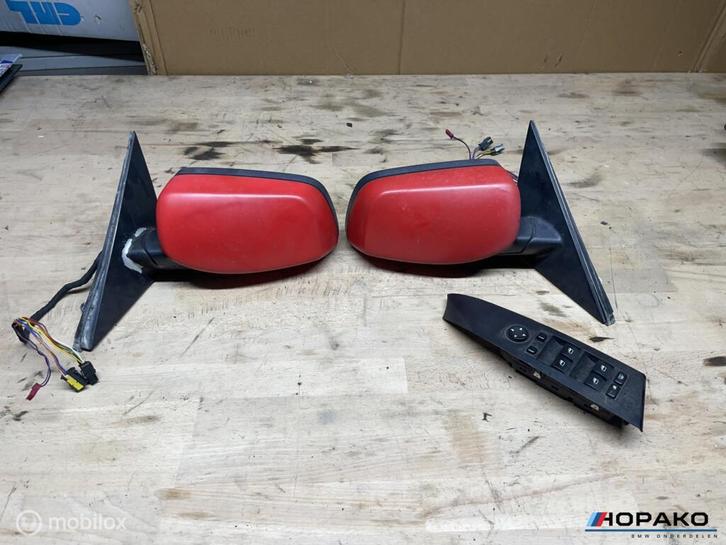 Buitenspiegel set elektrisch BMW 5 serie E60 E61, Auto-onderdelen, Spiegels, Gebruikt, Ophalen of Verzenden
