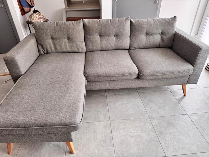 Canapé d’angle 3/4 personnes Maison du Monde Brooke, Maison & Meubles, Canapés | Salons, Comme neuf, Banc d'angle, Trois personnes