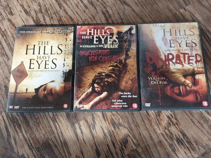 The hills have eyes op dvd, Cd's en Dvd's, Dvd's | Horror, Zo goed als nieuw, Ophalen of Verzenden