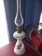 Antieke olielamp opaline., Antiek en Kunst, Ophalen of Verzenden