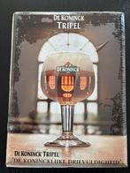 Metalen bord de Koninck Tripel, Verzamelen, Biermerken, Ophalen, Nieuw, De Koninck