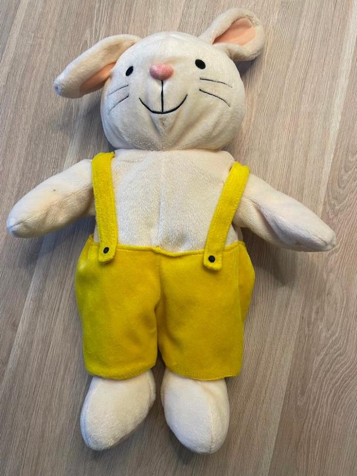 Rikki handpop, Kinderen en Baby's, Speelgoed | Knuffels en Pluche, Konijn, Ophalen of Verzenden