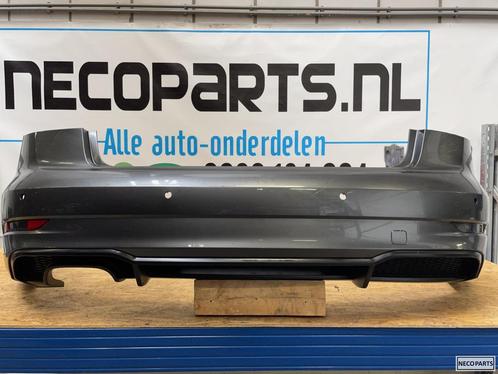 AUDI A3 8V 8V5 FACELIFT S LINE ACHTERBUMPER LIMOUSINE CABRIO, Auto-onderdelen, Carrosserie, Bumper, Audi, Achter, Gebruikt, Ophalen of Verzenden