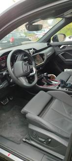 Audi Q3 Sportback Sline TFSI, Auto's, Audi, Zwart, Parkeercamera, Zwart, Leder