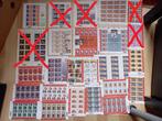 Planches feuilles entière (timbres identiques) 2000-2004 mnh, Ophalen, Postfris, Orginele gom, Postfris