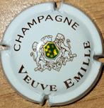 Champagnecapsule VEUVE EMILLE crème & bruin nr 05, Nieuw, Frankrijk, Ophalen of Verzenden, Champagne